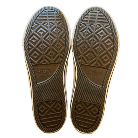 Chuck Taylor All Star Slip On Mid Top Lace Sneakers - Picture 4 of 8